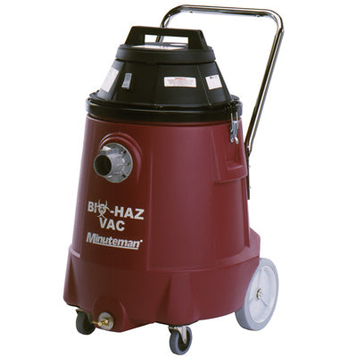 MINUTEMAN INTERNATIONAL C82917-00 Bio-Haz Polyethylene Tank Vacuum, 15 Gallon, 1 Each