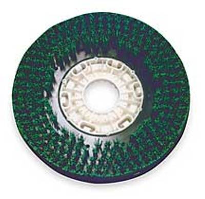 MINUTEMAN INTERNATIONAL 99752110 13-Inch Disc Brush Heavy Extreme Duty with Aqua Stop, 1 Each