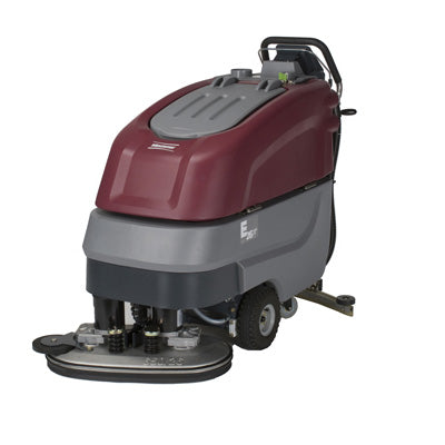 MINUTEMAN INTERNATIONAL E26QP Cordless Walk Behind Disc Floor Scrubber, 26 Inch, 19 Gallon, 1 Each