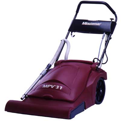 MINUTEMAN INTERNATIONAL C27120-00 MPV-31 Wide Area Carpet Vacuum, 1 Each