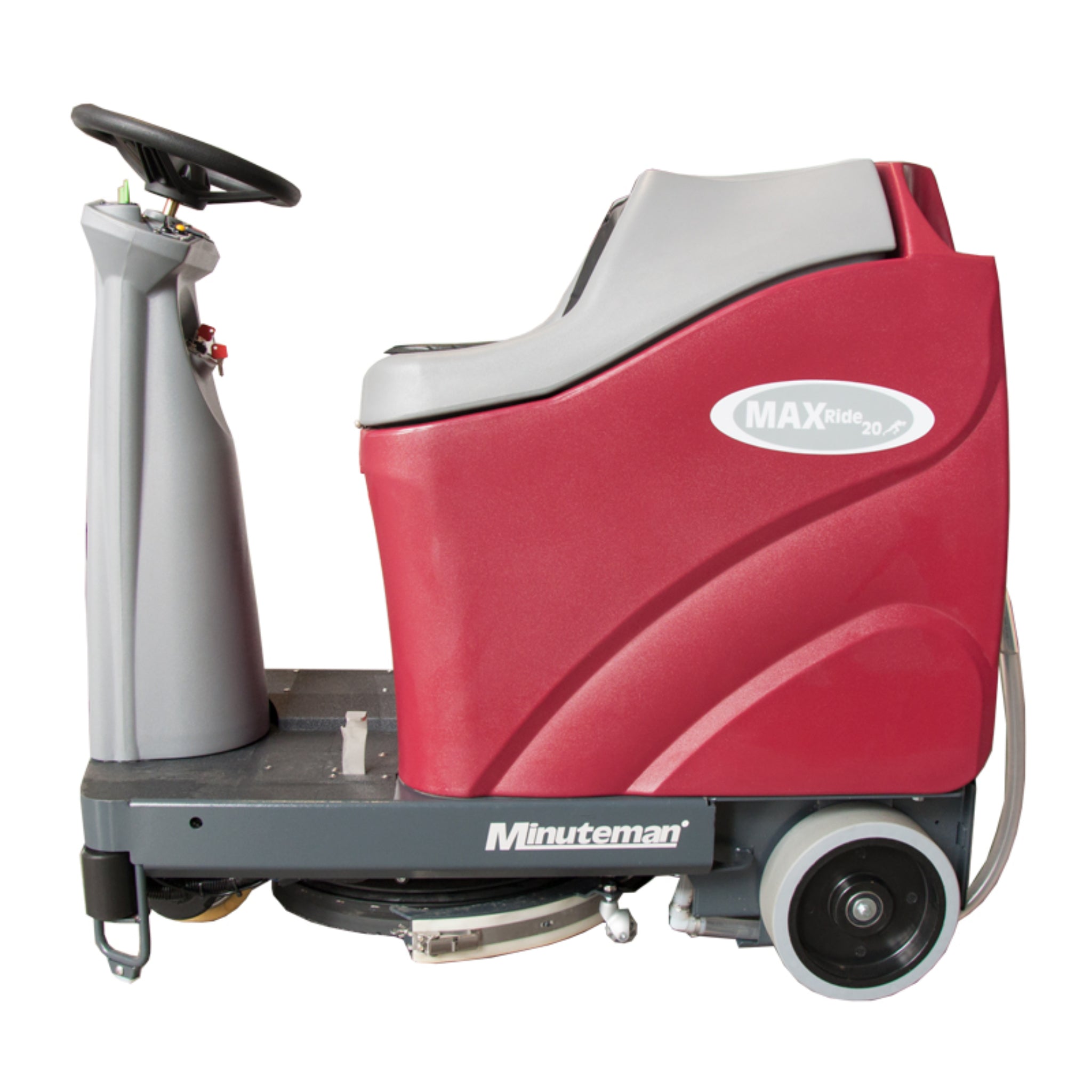 MINUTEMAN INTERNATIONAL MR20SWQP Max Ride 20" Vacuum Sweeper, Left Side View