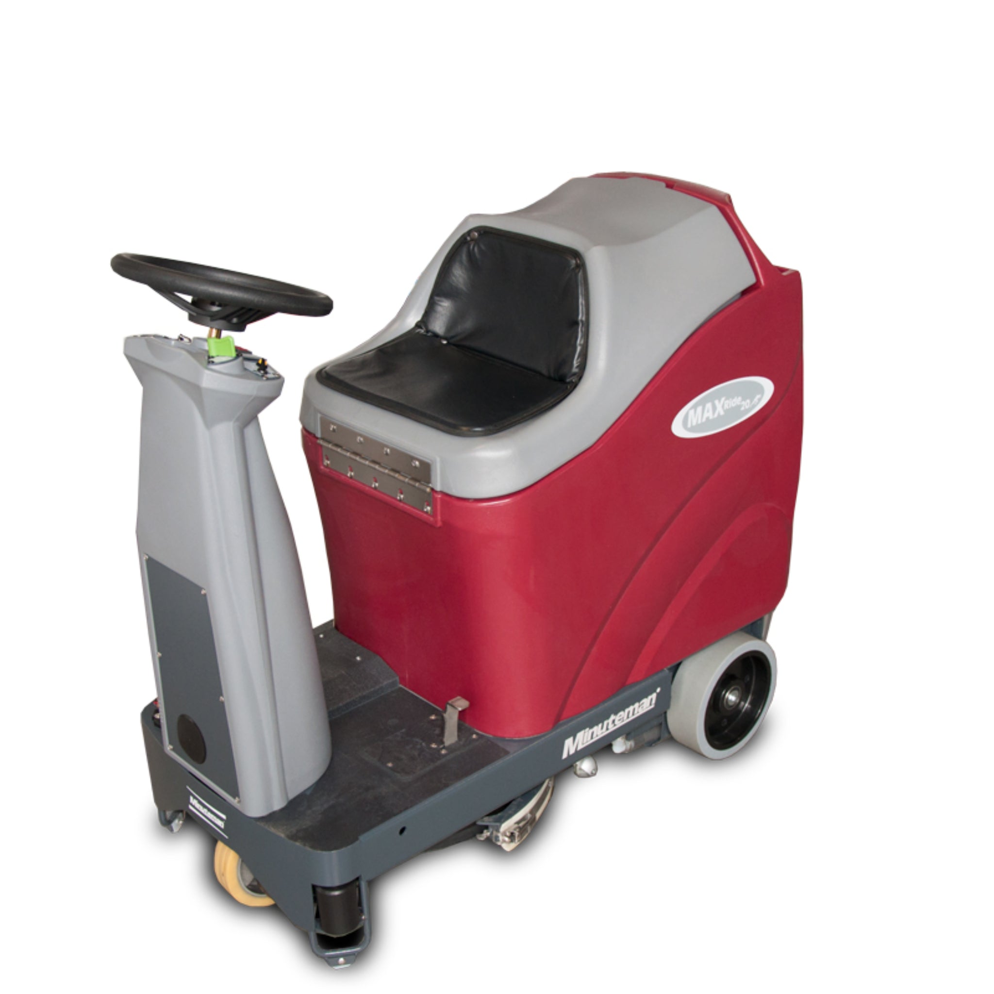 MINUTEMAN INTERNATIONAL MR20SWQP Max Ride 20" Vacuum Sweeper, Slanted, Top View